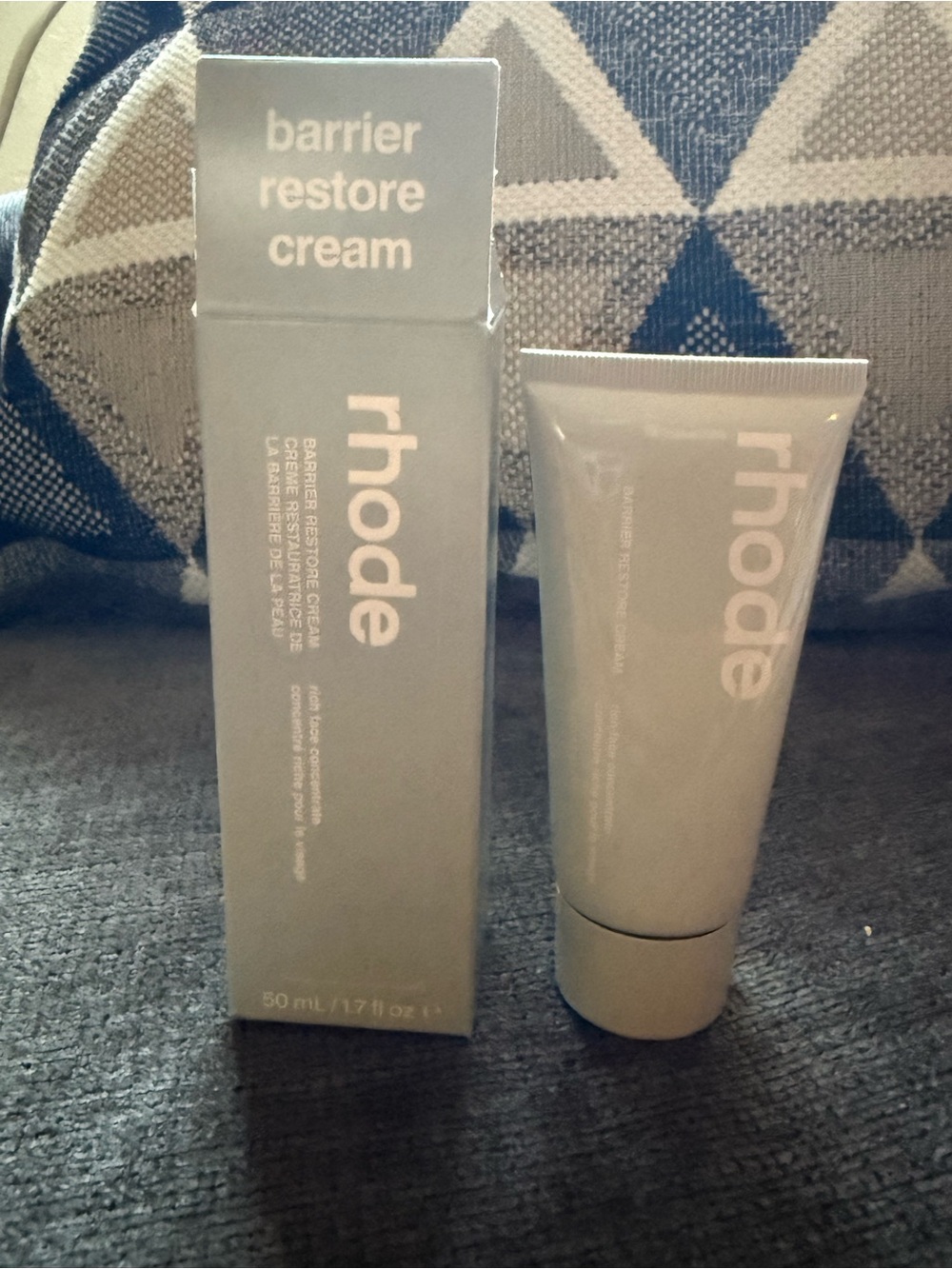 RHODE Barrier Restore Cream — Light Gray